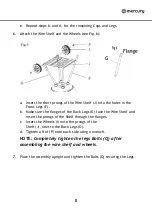 Предварительный просмотр 8 страницы Mercury 799.046UK User Manual