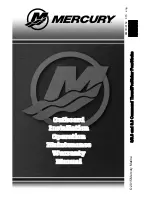 Mercury 8 Bigfoot 4-Stroke Installation Operation Maintenance Warranty Manual preview