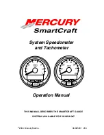 Preview for 1 page of Mercury 90-895201 204 Operation Manual