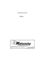 Mercury AD-8114 Instruction Manual предпросмотр