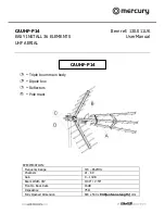 Mercury CAUHF-P14 User Manual предпросмотр