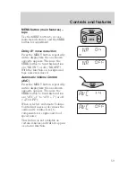 Preview for 60 page of Mercury Cougar 2000 Owner'S Manual