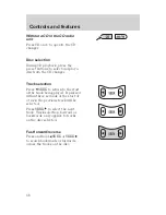 Preview for 69 page of Mercury Cougar 2000 Owner'S Manual