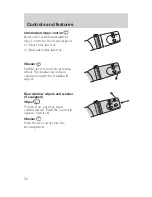 Preview for 79 page of Mercury Cougar 2000 Owner'S Manual