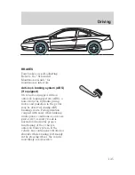 Preview for 146 page of Mercury Cougar 2000 Owner'S Manual