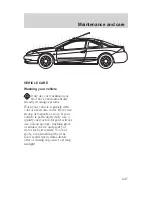 Preview for 248 page of Mercury Cougar 2000 Owner'S Manual