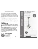 Preview for 1 page of Mercury DC-20-1750 Safety, Operation And Maintenance Manual With Parts List