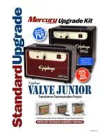 Mercury Epiphone Valve Junior Assembly Manual preview