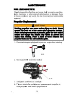 Предварительный просмотр 83 страницы Mercury FourStroke 4 Manual