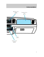 Предварительный просмотр 6 страницы Mercury Grand Marquis 1998 Owner'S Manual