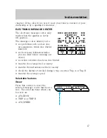 Предварительный просмотр 18 страницы Mercury Grand Marquis 1998 Owner'S Manual