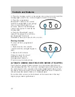 Предварительный просмотр 43 страницы Mercury Grand Marquis 1998 Owner'S Manual