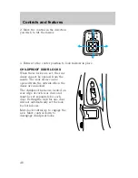 Предварительный просмотр 49 страницы Mercury Grand Marquis 1998 Owner'S Manual