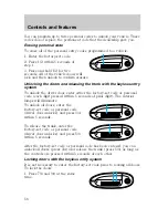 Предварительный просмотр 57 страницы Mercury Grand Marquis 1998 Owner'S Manual