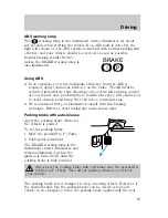 Предварительный просмотр 84 страницы Mercury Grand Marquis 1998 Owner'S Manual