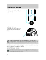 Предварительный просмотр 127 страницы Mercury Grand Marquis 1998 Owner'S Manual