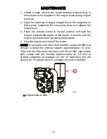 Предварительный просмотр 85 страницы Mercury HP700 SCi Manual