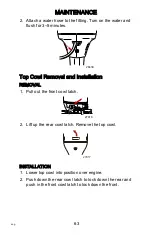 Preview for 75 page of Mercury Jet OptiMax 110 Manual