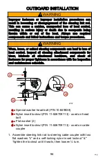 Preview for 106 page of Mercury Jet OptiMax 110 Manual