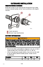 Preview for 115 page of Mercury Jet OptiMax 110 Manual