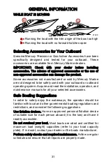 Preview for 41 page of Mercury Jet OptiMax 80 Manual