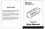 Mercury KOB MP30 User Manual предпросмотр