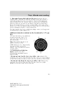 Preview for 161 page of Mercury Mariner 2008 Owner'S Manual