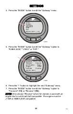 Предварительный просмотр 74 страницы Mercury MercMonitor Manual