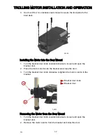 Предварительный просмотр 23 страницы Mercury motorguide X5-105 Operation, Maintenance & Installation Manual