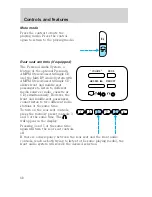 Предварительный просмотр 69 страницы Mercury Mountaineer 2000 Owner'S Manual