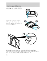 Предварительный просмотр 73 страницы Mercury Mountaineer 2000 Owner'S Manual