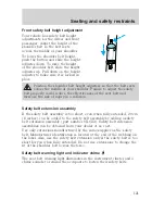 Предварительный просмотр 122 страницы Mercury Mountaineer 2000 Owner'S Manual