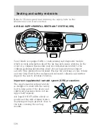 Предварительный просмотр 127 страницы Mercury Mountaineer 2000 Owner'S Manual