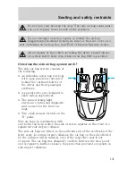 Предварительный просмотр 132 страницы Mercury Mountaineer 2000 Owner'S Manual