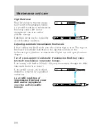 Предварительный просмотр 209 страницы Mercury Mountaineer 2000 Owner'S Manual