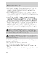 Предварительный просмотр 219 страницы Mercury Mountaineer 2000 Owner'S Manual