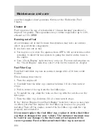 Предварительный просмотр 221 страницы Mercury Mountaineer 2000 Owner'S Manual