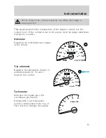 Preview for 15 page of Mercury Mountaineer 2001 Owner'S Manual