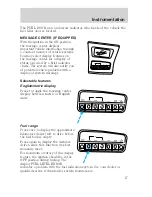 Preview for 17 page of Mercury Mountaineer 2001 Owner'S Manual