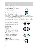 Preview for 40 page of Mercury Mountaineer 2001 Owner'S Manual