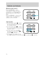 Preview for 56 page of Mercury Mountaineer 2001 Owner'S Manual