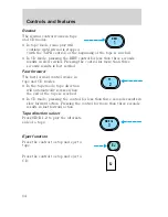 Preview for 64 page of Mercury Mountaineer 2001 Owner'S Manual