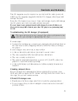 Preview for 75 page of Mercury Mountaineer 2001 Owner'S Manual