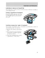 Preview for 85 page of Mercury Mountaineer 2001 Owner'S Manual