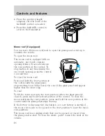 Preview for 86 page of Mercury Mountaineer 2001 Owner'S Manual