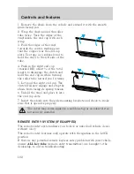 Preview for 102 page of Mercury Mountaineer 2001 Owner'S Manual