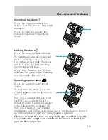 Preview for 103 page of Mercury Mountaineer 2001 Owner'S Manual