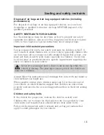 Preview for 135 page of Mercury Mountaineer 2001 Owner'S Manual