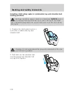 Preview for 138 page of Mercury Mountaineer 2001 Owner'S Manual