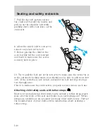 Preview for 140 page of Mercury Mountaineer 2001 Owner'S Manual